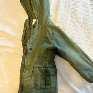 Old navy fall green coat 2T